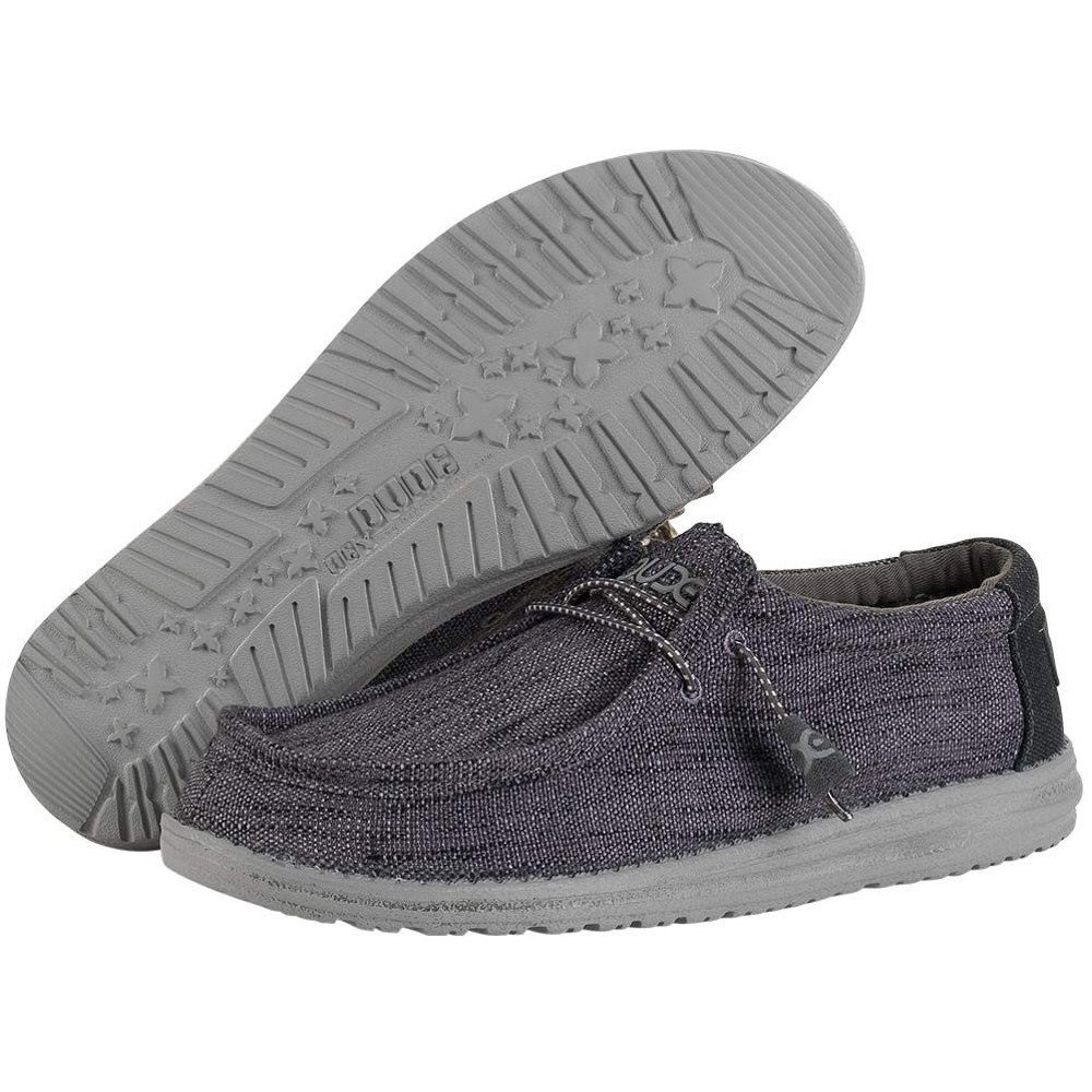 Hey Dude Hey Dude Men's Wally Woven, Textile, Memory Foam Loafers