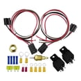 thumbnail image 4 of Kit de mazo de cables de ventilador de refrigeración eléctrico doble automotriz/185 On 175 Off Kit de termostato de 40 amperios interruptor de Yotijar Mazo de cables del ventilador eléctrico, 4 of 10