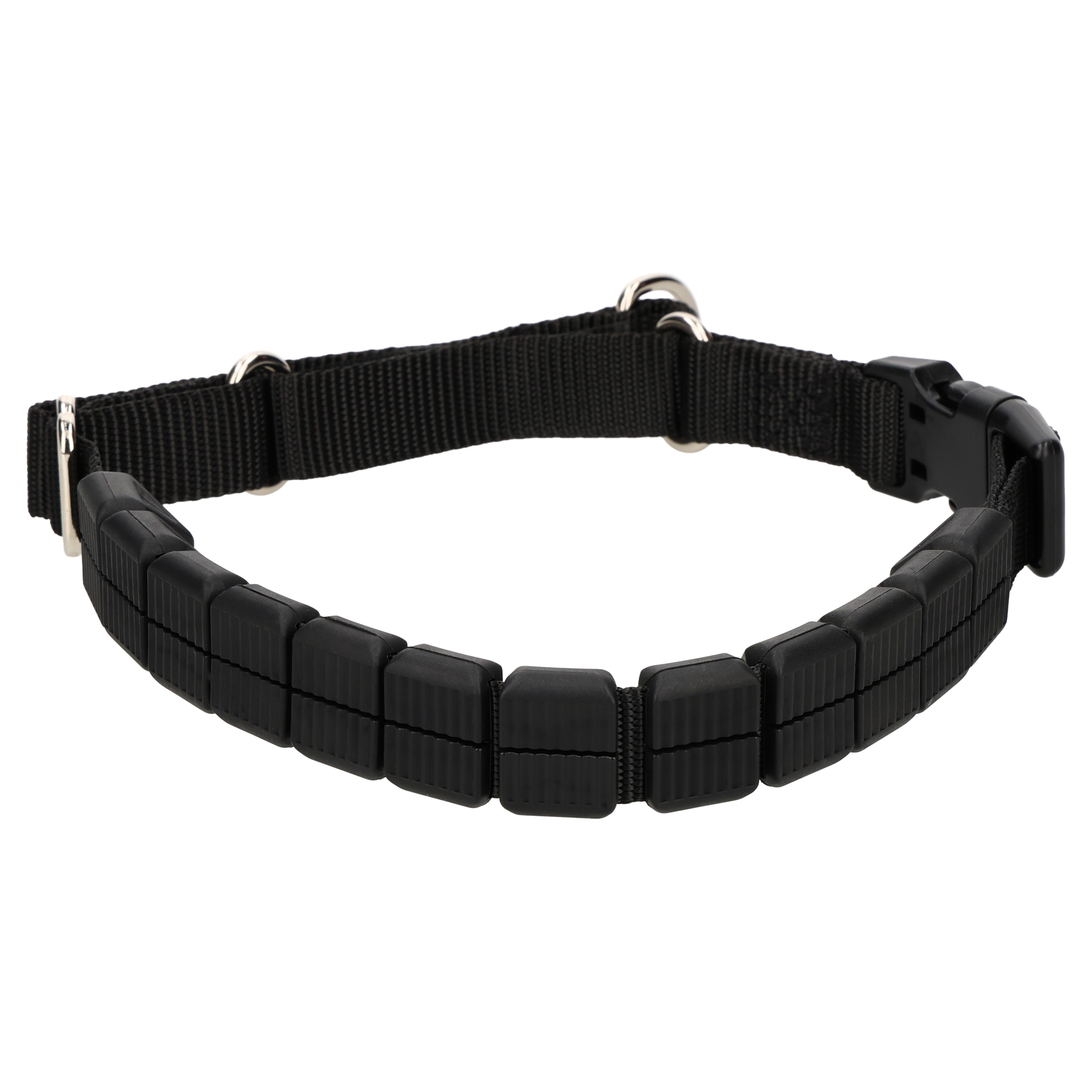Vibrant Life Soft Tip Adjustable Dog Training Collar, Black, Medium photo 3