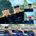 thumbnail image 4 of Plush Bear Car Ornaments Car Dashboard Auto Interior Decorations Screen De, 4 of 9