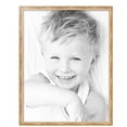 thumbnail image 2 of ArtToFrames 27" x 35" Honey Picture Frame, 27x35 inch Brown MDF Poster Frame (WOM-4085), Pack, 2 of 8