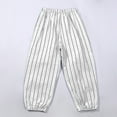 thumbnail image 5 of HUANBAI Boys' Summer Trousers Striped Baggy Trousers Thin Casual Trousers Boys Outdoor Trousers Children's Jogging Bottoms Sports Trousers 7-8 Years, 5 of 8