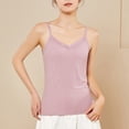 thumbnail image 2 of AherBiu Women's Tank Tops Slim Fitted Stretchy Solid Color Basic Comfy Camis Spaghetti Strap Bottom Tops, 2 of 4