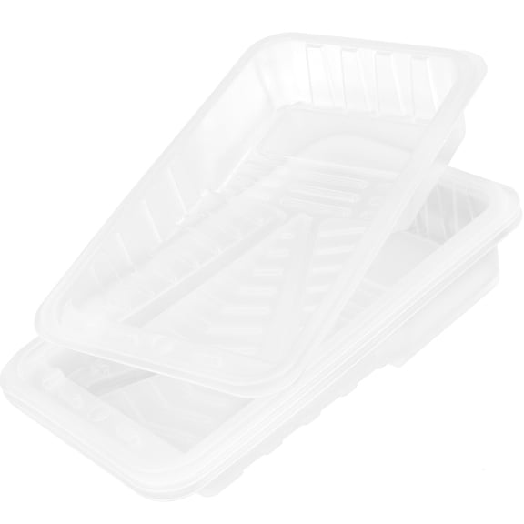4-Pack Paint Tray Liners for Roller Trays, Disposable Paint Pans, Easy Cleanup Paint Supplies Set