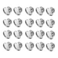 thumbnail image 2 of Pack of 20 Color Brooch Making Blank Cabochon Bezel Setting Trays Pin Back Brooch Findings Clip 25mm for Crafts Jewelry Making 16mm, 2 of 10