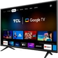 thumbnail image 4 of TCL 43S446 43" Class 4-Series 4K UHD HDR Smart Google TV Bundle with Deco Home 60W 2.0 Channel Soundbar, 19"-45" TV Wall Mount Bracket Bundle and 6-Outlet Surge Adapter, 4 of 11