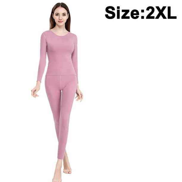 Thermal Underwear Women's Suit, Fleece and Thickening, Heat Base, Wear  Cotton Sweater Inside, Winter Autumn Clothes and Long Pants (Skin Tones  Large) : : Clothing, Shoes & Accessories