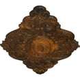 thumbnail image 3 of 42 3/4"W x 28 7/8"H x 1"P Ashford Ceiling Medallion, Hand-Painted Rust, 3 of 5