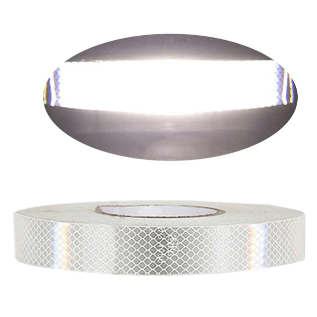 Pegatinas decorativas para coche, tiras reflectoras de seguridad y advertencia, cinta de estilismo, 8 unidades