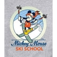thumbnail image 3 of Disney - Mickey Mouse Ski School - Men's Crew Fleece Sweatshirt Sweatshirt, 3 of 5