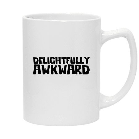 

Delightfully Awkward - 14oz Ceramic White Statesman Coffee Mug White