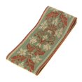 thumbnail image 1 of Empalme Estilo étnico Bordado Cinta de encaje Adorno de encaje de tela, Adorno de cinta Jacquard DIY para vestido Cortina Ropa de cama Artesanía Texti 60 mm x 5000 mm Soledad Bordado Cinta de encaje étnico, 1 of 7