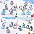 thumbnail image 3 of Figuras de adornos de Pastel de pingüino YONGSHENG 6 piezas, 3 of 5