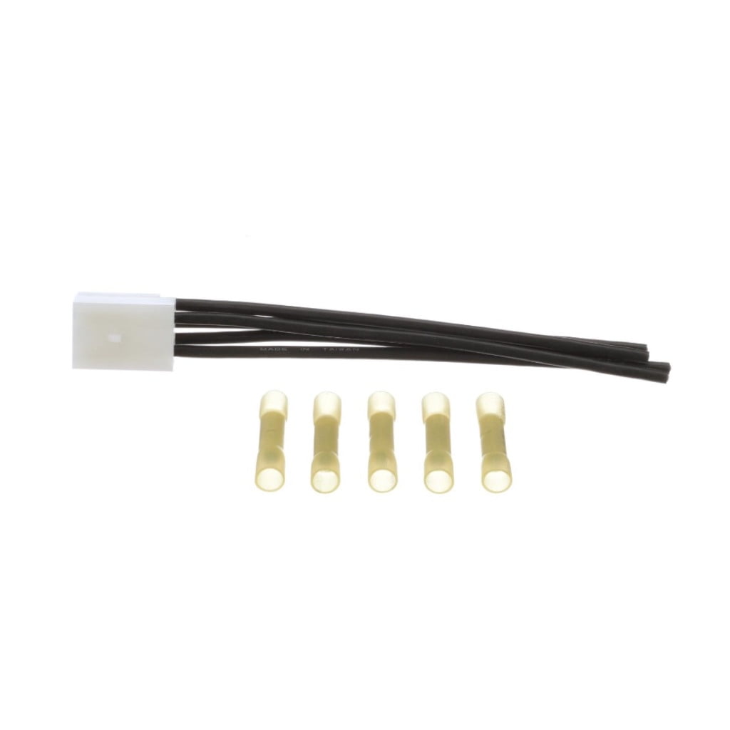 KarParts360 For Acura CL 2001 2002 2003 Electrical Connector | Plastic | Black, White | Brass Contact Terminal | Blade Terminal | Push-on Attachment Method | Rectangle Connector