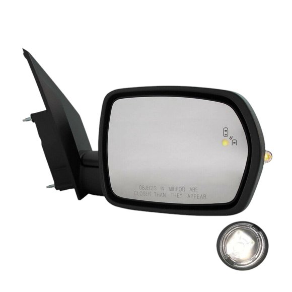 DOOR MIRROR RH POWER PTM HTD W/BLIND SPOT/MEMORY/PUDDLE LAMP/SIGNAL REPLACEMENT FOR FORD EDGE 2022 PARTSLINK NUMBER FO1321621