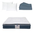 thumbnail image 1 of Colchón King Size + Sabanas + 2 Almohada Osos Restonic Spring Air Trust, 1 of 8