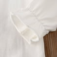 thumbnail image 3 of Baby Kid Girl Pullover Long Sleeve Blouse Cotton Top Ruffle T Shirt Tee Clothes, 3 of 5