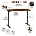 thumbnail image 3 of Bush Business Furniture HAT4824HCBK 48 x 24 in. Move 80 Series Electric Height Adjustable Standing Desk - Hansen Cherry, 3 of 8