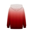 thumbnail image 5 of Mode Femmes Sweat-Shirts Décontractés à Col Rond Sweat-Shirts à Manches Longues Violet Foncé XXL, 5 of 5