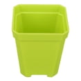 thumbnail image 2 of SMKE Plastic Planter With Tray,Black 2.52X2.36In Flower Pots For Indoor Outdoor Plants,Nursery Planters For Houseplants And Herbs,Home Balcony Flower Pots,Drainage Hole Garden Plant Pot, 2 of 9