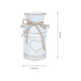 thumbnail image 3 of 1Pc Galvanized Flower Vase Dining Table Ornament Flower Arrangement Container, 3 of 3