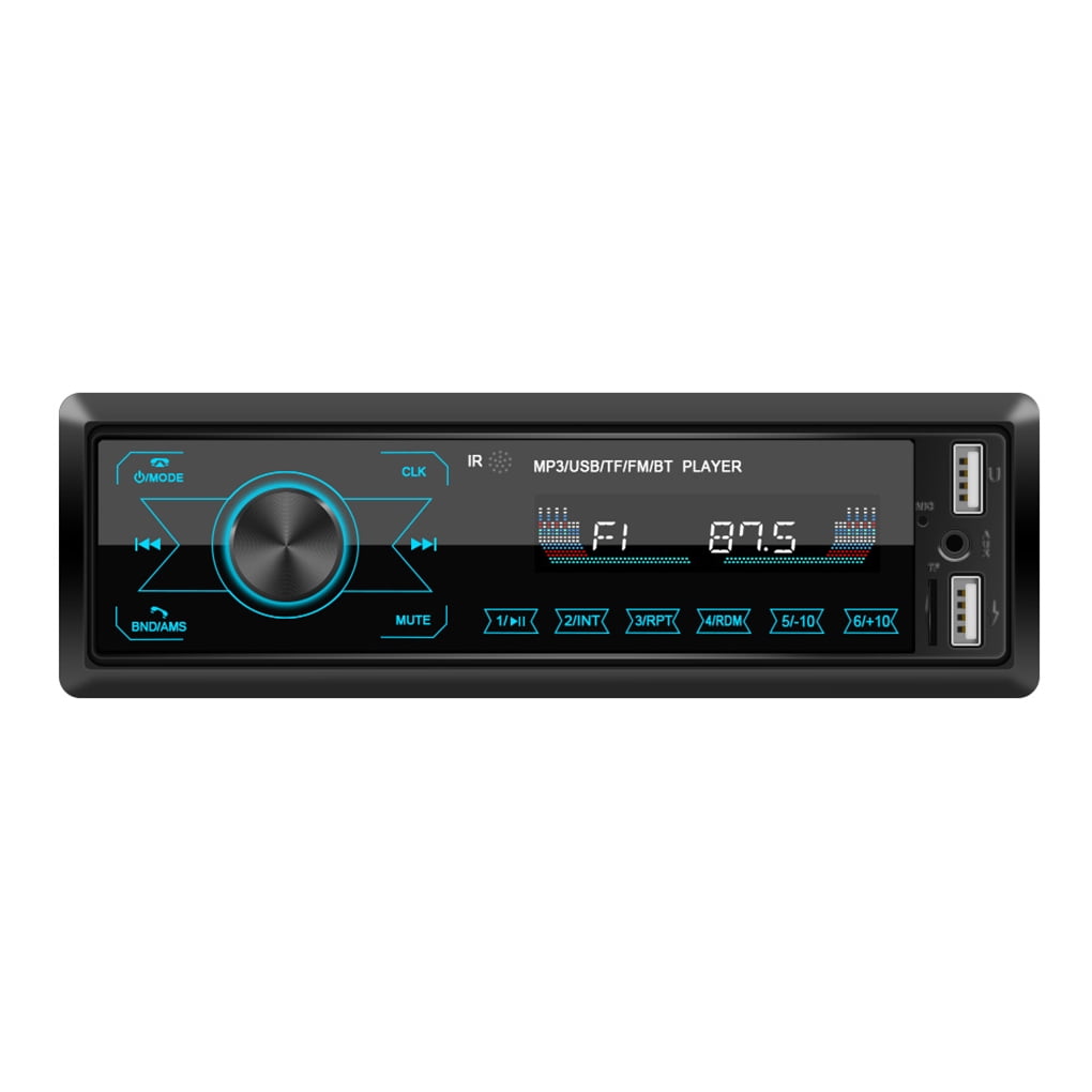 Onderling verbinden plus Geven Car MP3 Player Music Player Radio Stereo M10 12V With USB Port Phone  Charging Touch Screen AUX\-in With Remote Control - Walmart.com