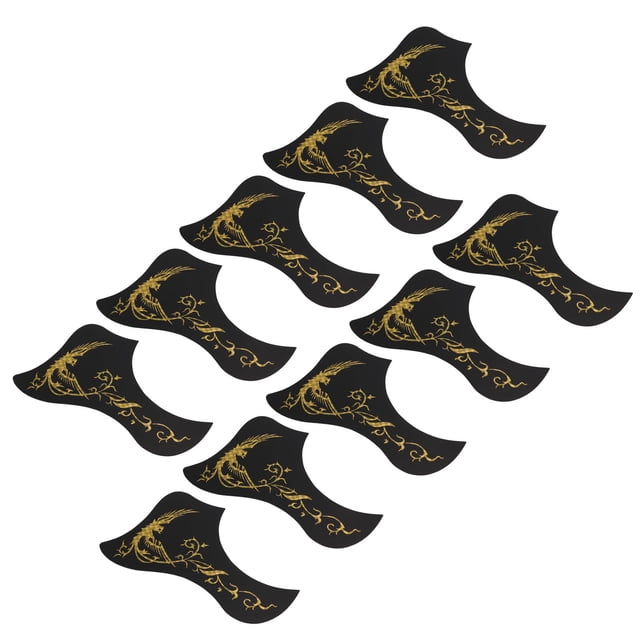 Spptty Self Adhesive Guitar Pick Guards, Swallow Laser Pattern Acoustic Guitar Pickguard For Maintenance