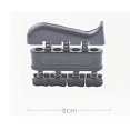 thumbnail image 4 of Hand exercisers 5 pack hand grip strengthener workout kit black (HTOOQ), 4 of 5