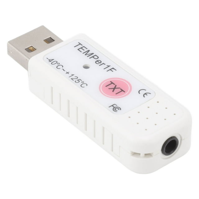 RecordAradora de Temperatura de la Computera, Configuración de Advertencia Pantalla de Registro de Datos Curva USB Termómetro de Computerador Monitoreo Función de Registro