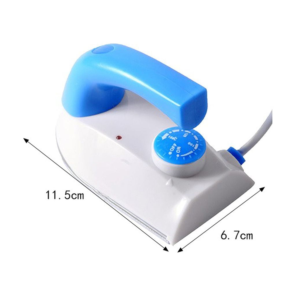 Dongrere Mini Heat Press Portable Mini Iron for Travel & Home Wrinkle-remover for Shirt Collars, Cuffs & Fabrics