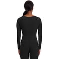 thumbnail image 5 of Healing Hands Women's Underscrub Soft Knit Melissa Longsleeve Scrub Tee with Breathable & Easy Care Fabric 5047, 5 of 9
