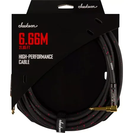 Jackson High-Performance Cable, 6.66M (21.85'), BLACK/RED, 299-2185-002