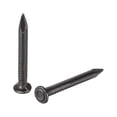 thumbnail image 4 of Uxcell 25mm / 1" Clavo de Cemento de Pared de Acero al Carbono Electrochapado Negro 200 Paquete, 4 of 5