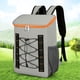 thumbnail image 4 of Mochila Enfriadora Gran Capacidad para Picnics Al Aire Libre Senderismo Pesca (gris) Naranja, 4 of 4