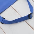 thumbnail image 2 of 100% Canvas Cotton Adjustable Apron Bib with Twin Pocket | Royal Blue | For Cooking Kitchen BBQ Chef Crafts | 26" x 31" Large Size - 6 Colors Available, 2 of 3