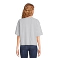 thumbnail image 3 of Mickey Mouse Women’s Multi Patch Graphic Tee with Short Sleeves, Sizes XS-XXXL, 3 of 5