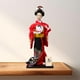 thumbnail image 3 of Muñeca kimono de geisha japonesa, estatua asiática, estatuilla étnica de niña de escritorio, muñeca kabuki Estilo A, 3 of 9