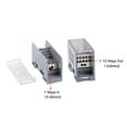 thumbnail image 2 of Unique Bargains 1 In DIN Rail Terminal Block Connectors, Distribution Block Silver 12 Outlets, 2 of 4