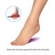 thumbnail image 2 of 2 pares de plantillas de silicona Gel de sílice Arch Support Plantillas Arch TFixol Plantillas, 2 of 7