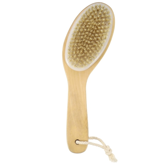 Cepillo Corporal Unique Bargains para Cepillado En Seco con Mango de Madera