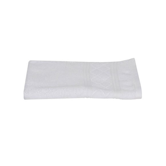 Toalla de mano Sttelli Radiance White Cotton, 1 pieza (paquete de 6)