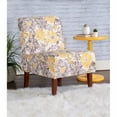 thumbnail image 2 of Atlin Designs Chaise d'Appoint en Tissu de Transition 18'' en Jaune/gris, 2 of 9