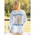 thumbnail image 3 of Simply Southern Surf Sand Summer Crew T-Shirt, 3 of 4