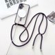thumbnail image 2 of For iPhone 17 Case Compatible with MagSafe Electroplating TPU Phone Cover with Long Lanyard - Rose G, 2 of 5
