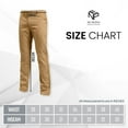 thumbnail image 5 of J. METHOD Men’s Chino Pants Basic Classic Slim Fit Twill Stretch Solid Casual Work Trouser, 5 of 5