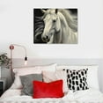 thumbnail image 3 of Chilfamy Fall Decor Horse in the Wind Canvas Wall Art Picture 20x16in for Living Room Bedroom Canvas Print 20x16in, 3 of 3