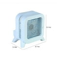 Newxiaaa Smart Quiet 360°Rotate Personal Table Fan Table Top Fans For