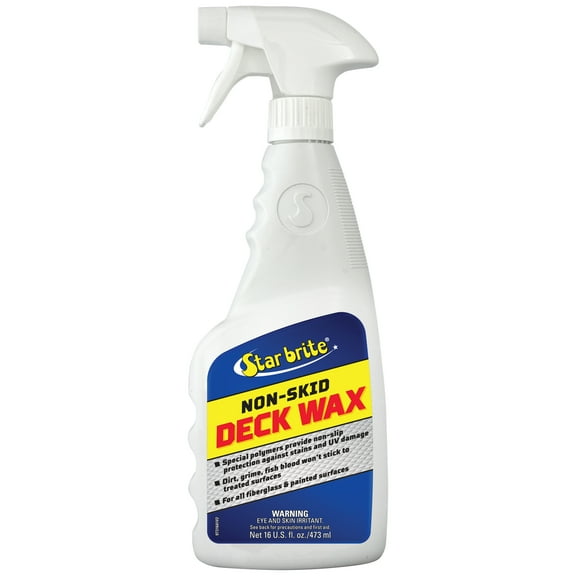 Star brite Non-Skid Deck Wax Spray - Ideal Marine Deck Wax Solution