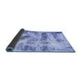 thumbnail image 2 of Ahgly Company Indoor Rectangle Abstract Blue Modern Area Rugs, 2' x 3', 2 of 4