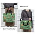 thumbnail image 6 of FORMRS 16" Laptop Bag Carrying Sleeve Case with Handle Travel Shoulder Briefcase, Christmas Cookies, 6 of 8